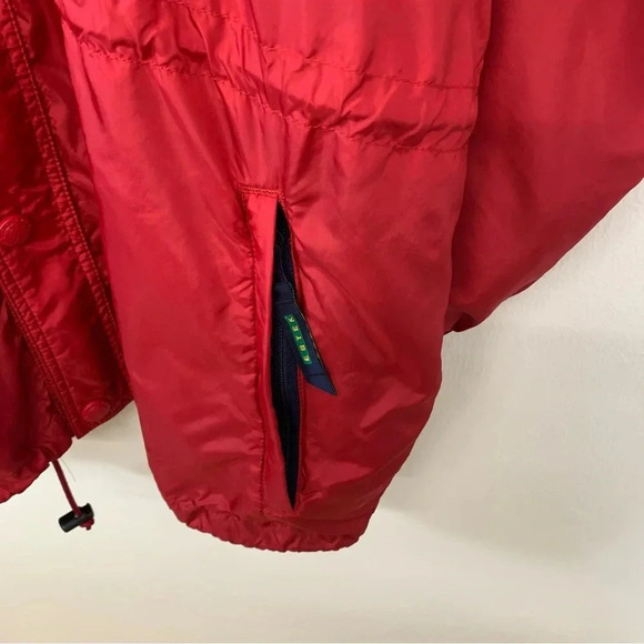 Eddie Bauer Ebtek Nylon Windbreaker Jacket Men XL Full Zip Utility Hood Pockets - Picture 4 of 16